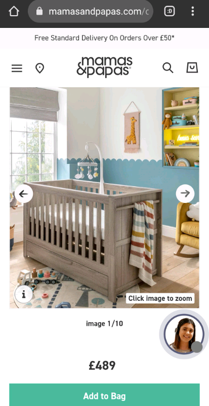 target cot bed